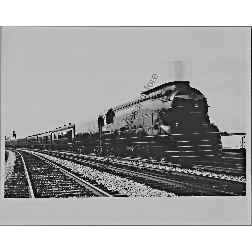 VTG‎ 1938 Pennsylvania Railroad 3768 Steam Locomotive 8"x10 Real Photo T1-4
